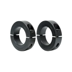 Shaft Collars Oxide Set Screw Style Double Split Setscrew Inner Dia 4 - 80 in stock