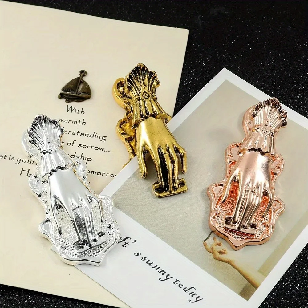 clipe-marcador-de-pagina-em-forma-de-mao-retro-dourado-soks-diarios-scrapbooking-fotos-cartoes--ideia-de-presente-Unica