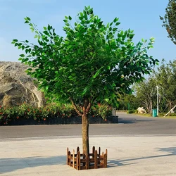 Artificial Ginkgo Fake Ginkgo Tree, Wishing Tree, Outdoor Garden Decoration, Hotel Stage, Wedding , Green Plant Decoratin