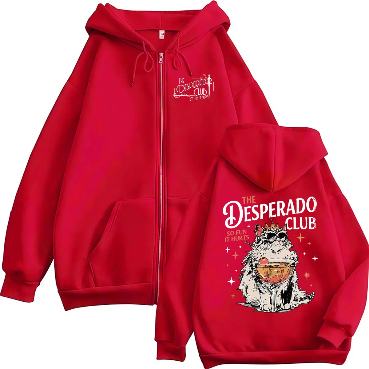Game Dungeon Crawler Carl Princess Donut Zipper Hoodie Mama Needs A Night Off Cat Pullover Kleidung Sweatshirts Männer Frauen Mäntel – Detail 4