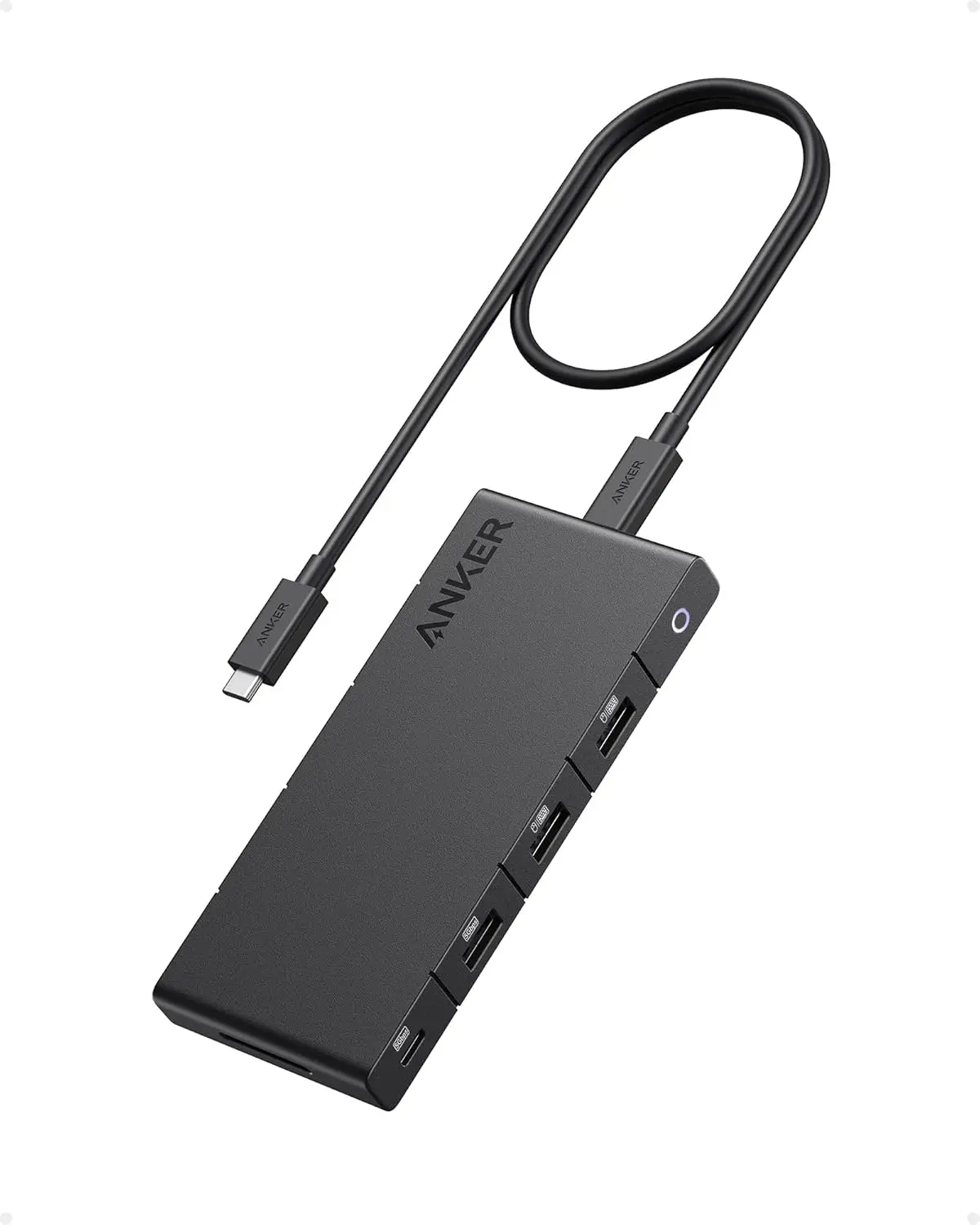 

10-in-1 USB-C Hub with Dual 4K HDMI, 100W Power Delivery, Ethernet & SD Card Slot for Laptops