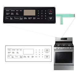 1Pc DG34-00027B Membrane Switch Touchpad Replacement Parts For Samsung NX58H5600SS NX58J5600SG Range Oven Accessories AP5986689