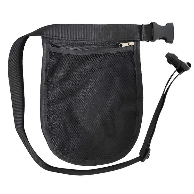 Pickleball Ball Holder Oxford Cloth Mesh Design Sweatproof Pickleball Holder Adjustable Portable Waist Hip Bag Multifunctional