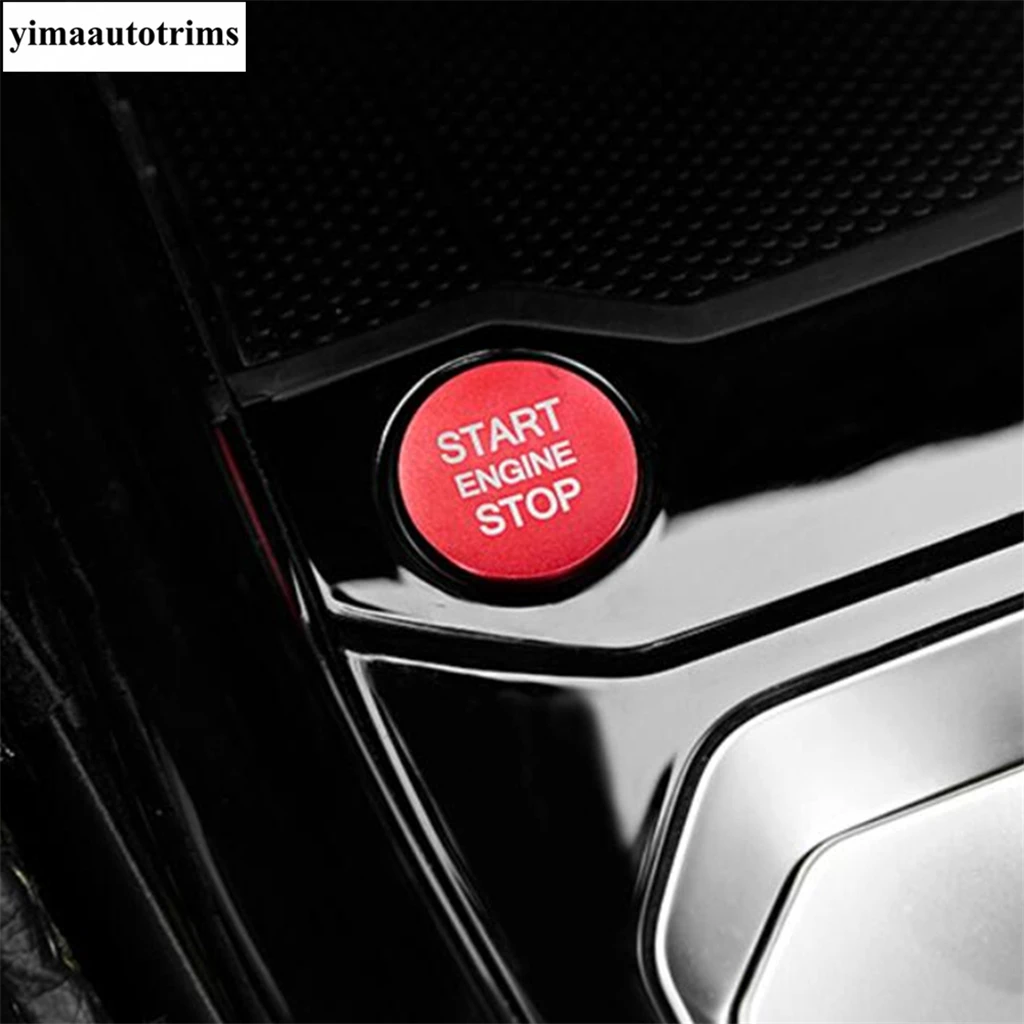 

Accessories For Volkswagen T-Roc T Roc 2018 - 2025 Car Engine Start Stop Ring Keyless System Button Frame Cover Trim Interior