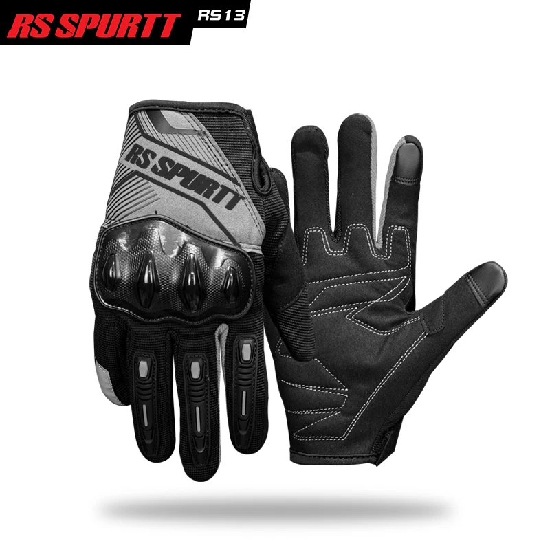 New Summer Breathable Mesh Gloves Men Women Touch Screen Wear-resistant Anti-fall Rider Guantes Moto Motorcycle Riding Gloves