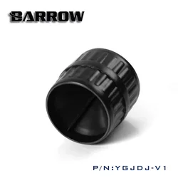 Barrow YGJDJ-V1, Boca de tubo duro acrílico/PETG, sistema de refrigeración de agua para ordenador, suave