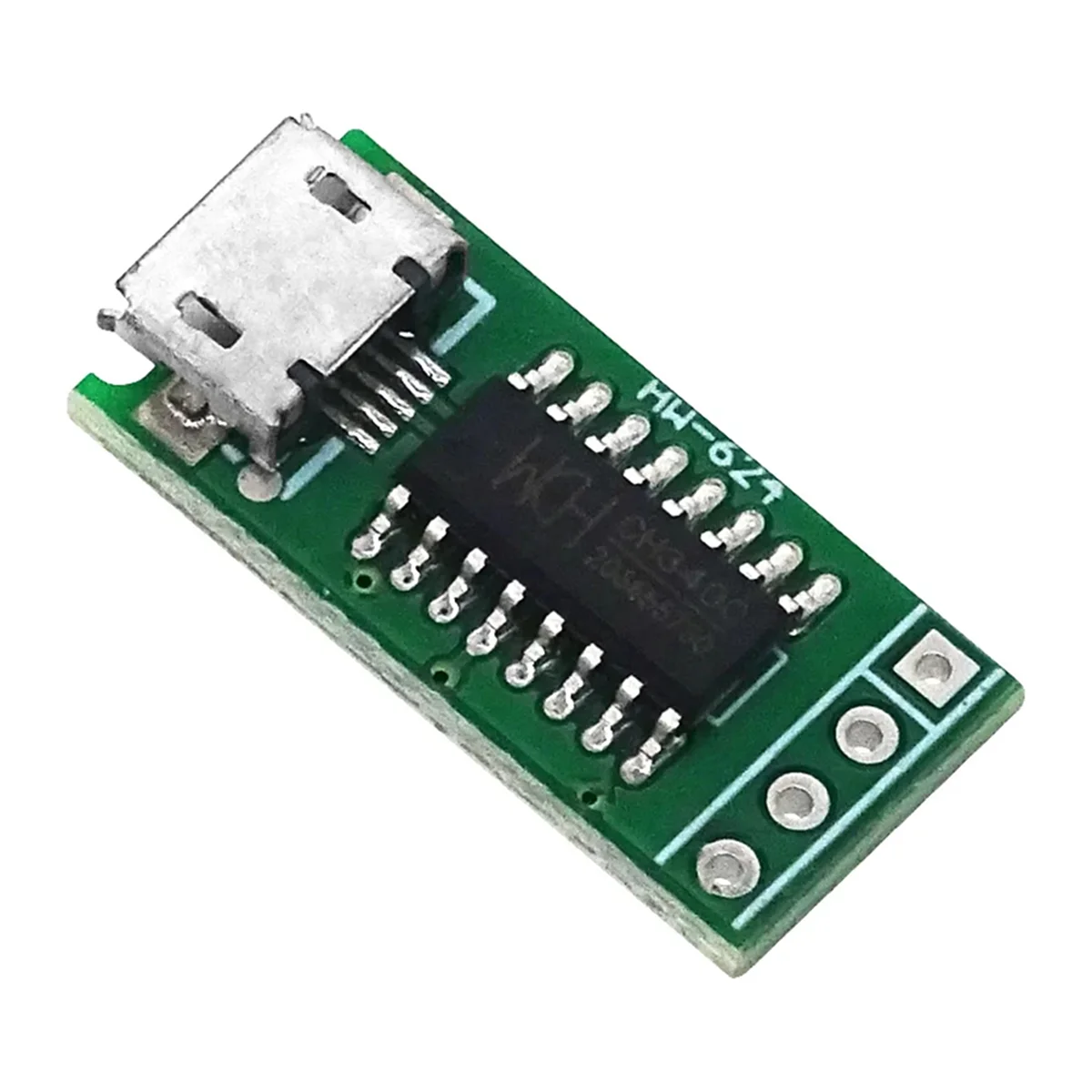 Efficient 5PCS CH340C Micro-USB to TTL Serial Port ISP Download Module 5V/3.3V