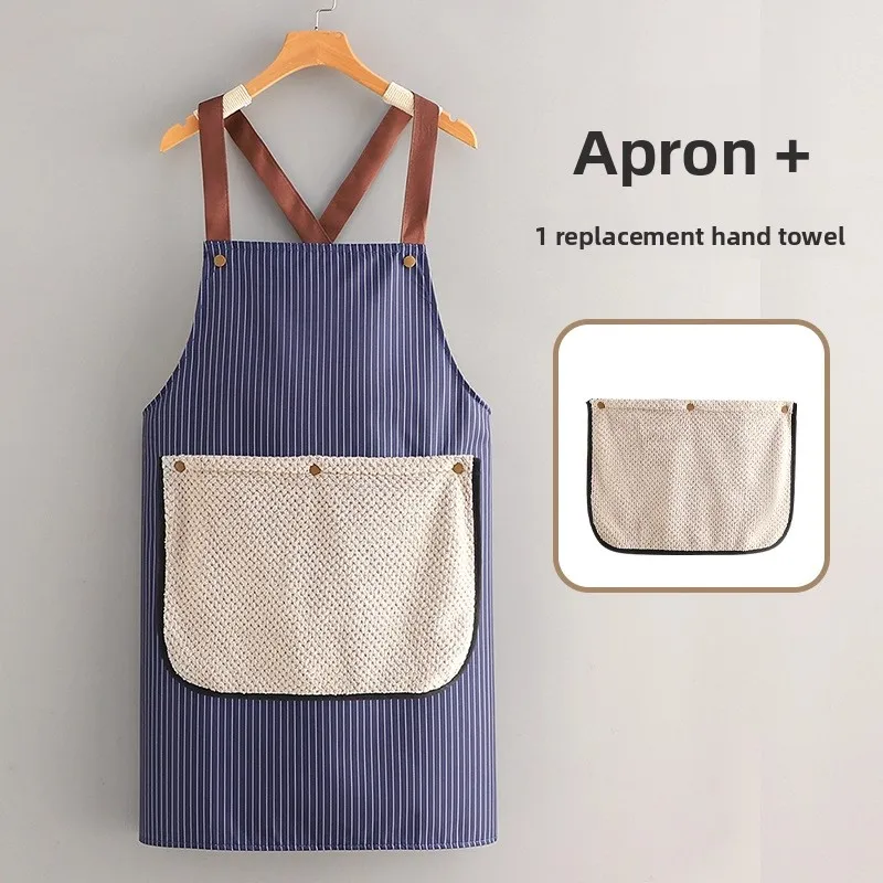 High-appearance, Detachable, Oil-resistant Hand Towel Apron, Waterproof and Thickened, 2025 New Stylish Home Kitchen Version
