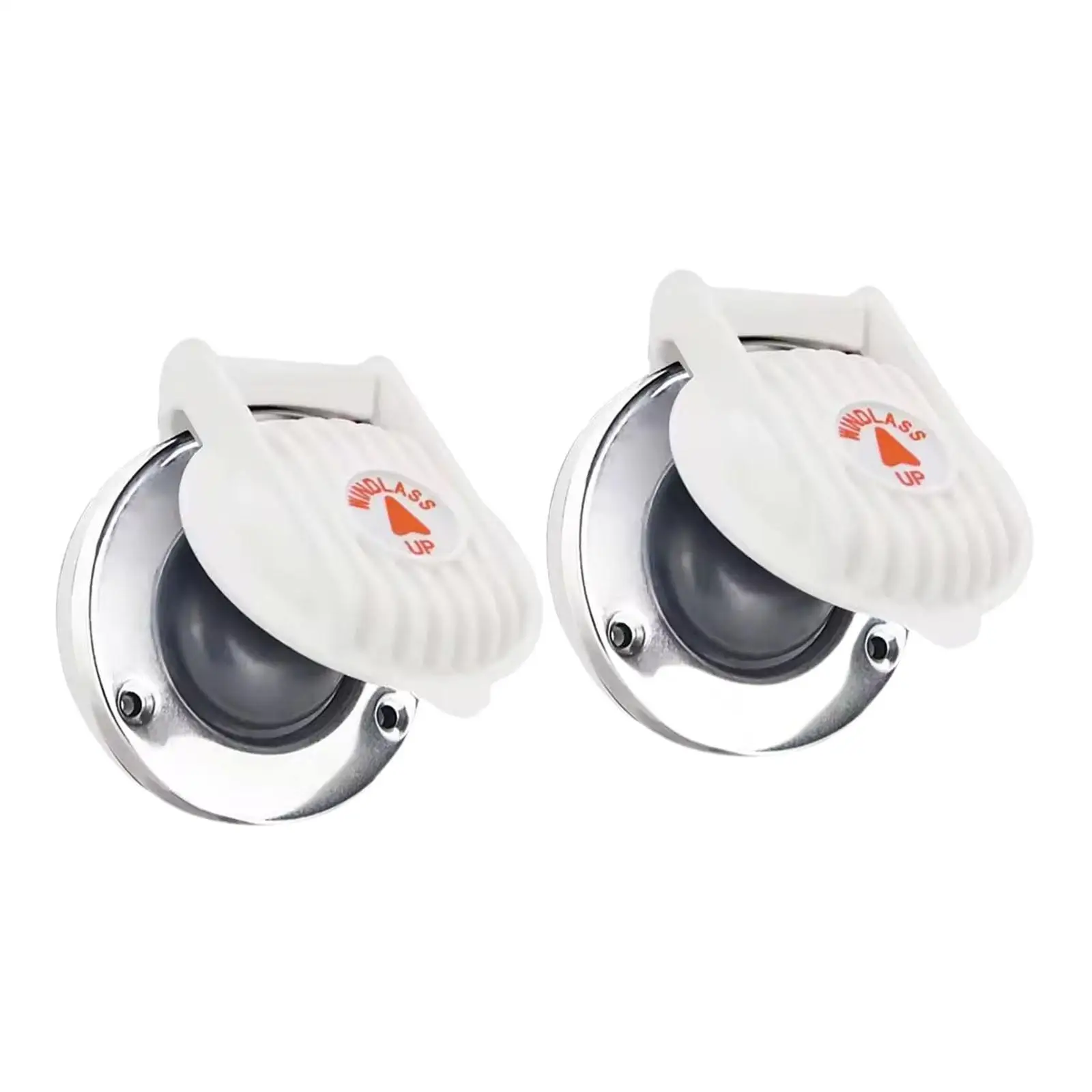 2x Boat Anchor Windlass Foot Switch Heavy Duty Repair Parts Portable Compact Professional Convenient Installation up and Down