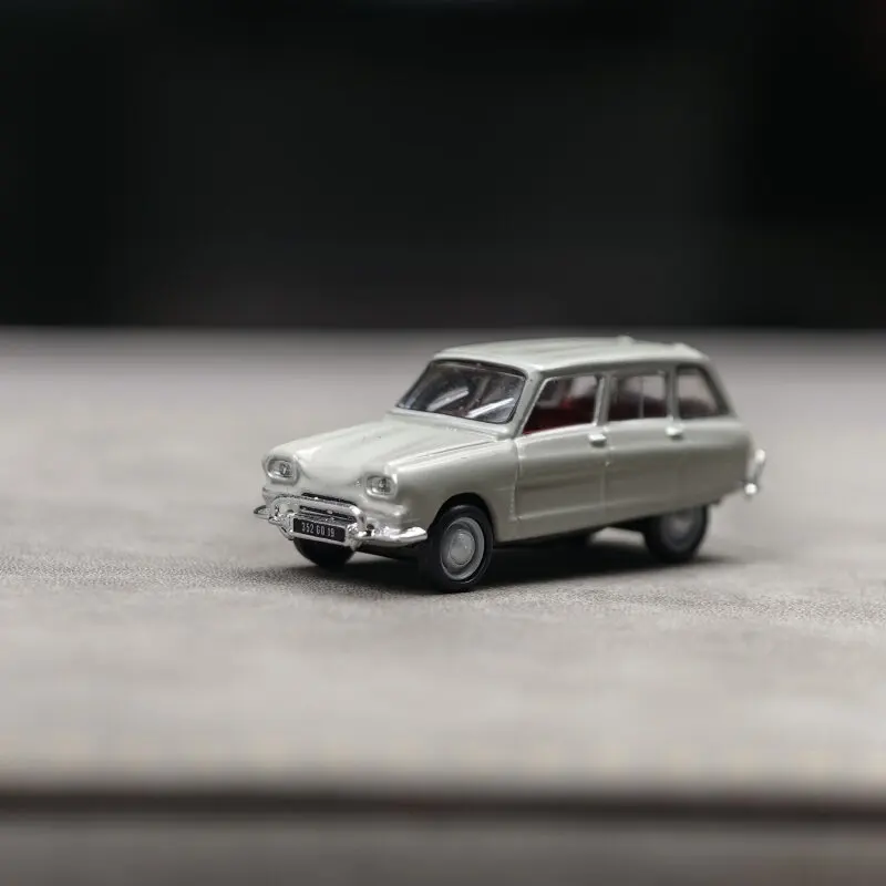 

Diecast NOREV 1/87 Scale Citroen Ami 6 Break Grey 1969 Alloy Car Model