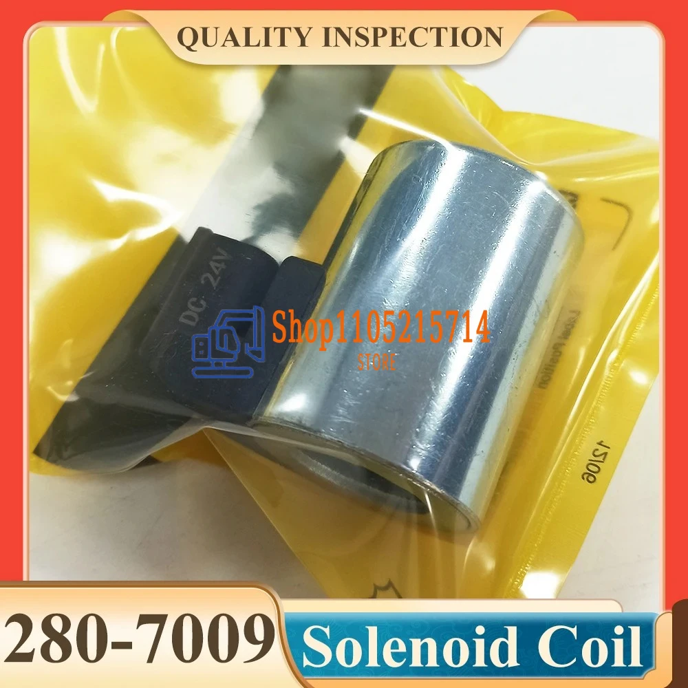 

280-7009 2807009 Катушка электромагнитного клапана 12 В/24 В для катушки двигателя 414E 416E 420E 422E 428E 430E