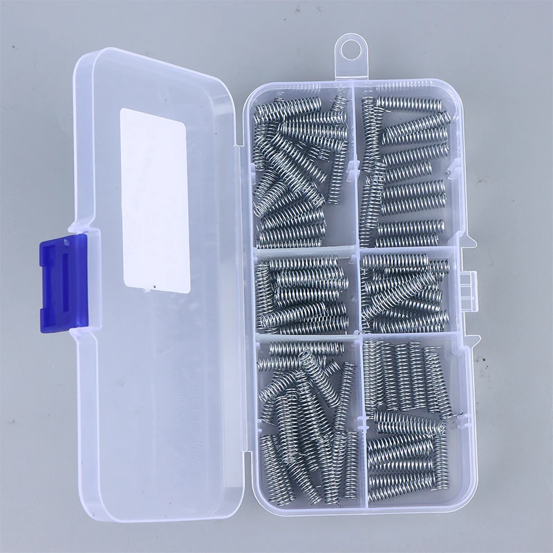 10/100Pcs Car Flip Key Rotation Shaft Spring - High-Tension Spiral Coil Auto Remote Key Repair Accessory
