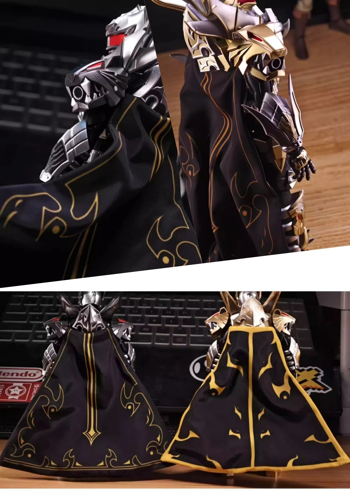

【No Figure】1/12 Scale Male Soldier Armored Knight Clothing Accessories Cape Outfit Matching Fit 6''Action Figure For Fans DIY