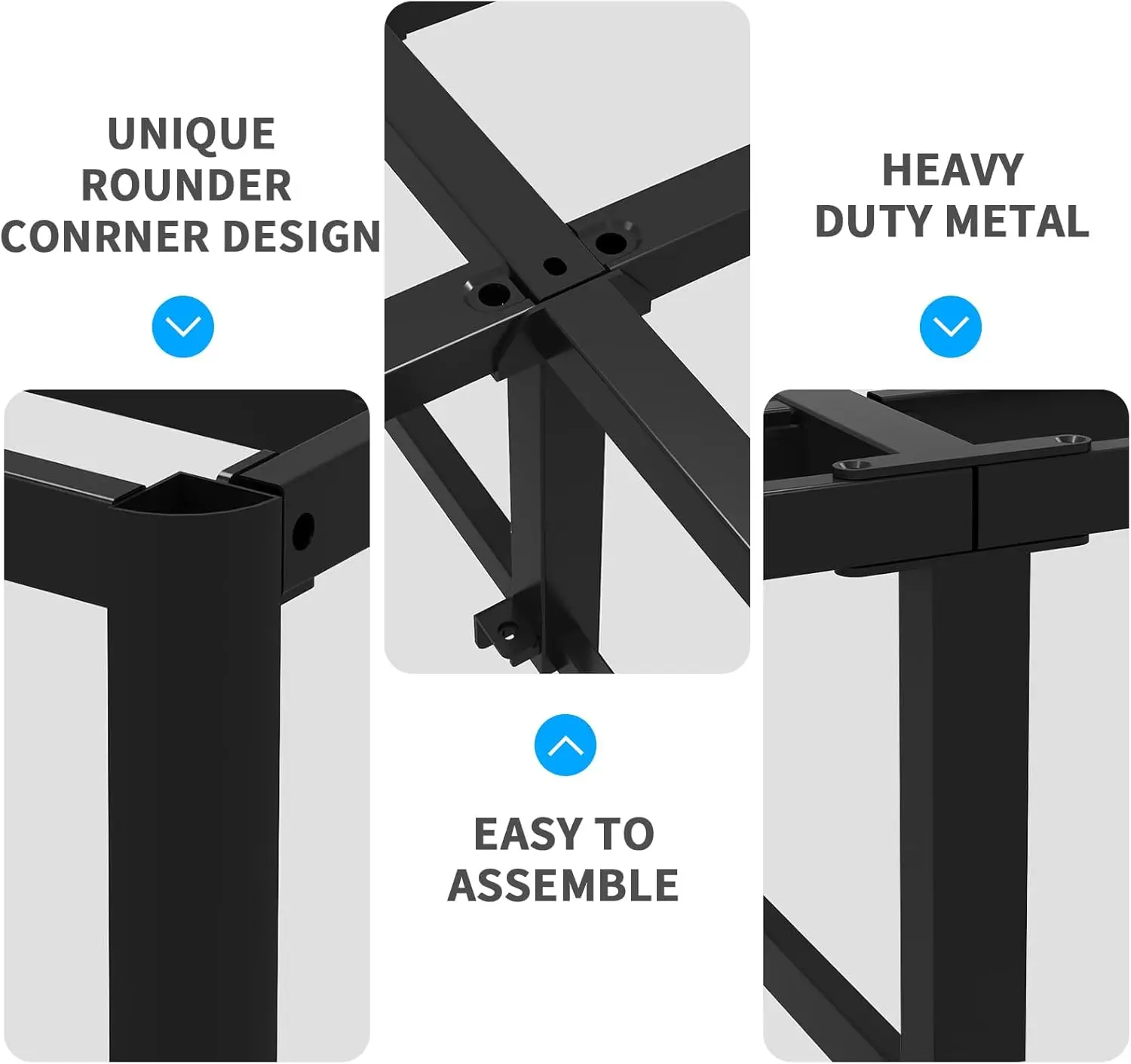 كوين بوكس سبرينج، صندوق زنبركي 9 بوصة لسرير كوين، مرتبة بإطار معدني شديد التحمل لدعم كريم الأساس بوزن 3000 رطل، سهلة التجميع #6