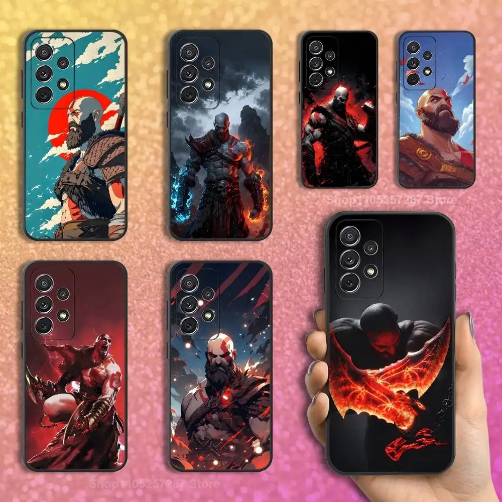 

Game G-God OF W-Wars Hot Case For Samsung S23,S25,S20,S10,S9,S21,S24,S22,Ultra,FE,Plus,Lite,Soft Silicone Black