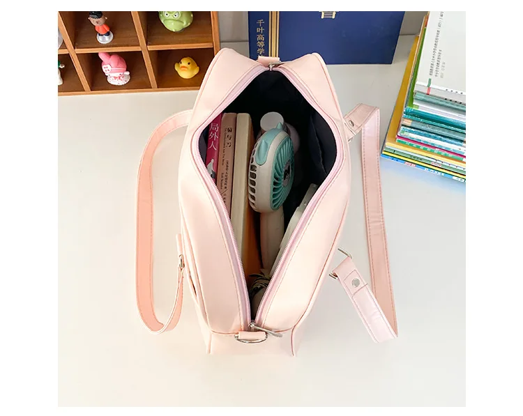 a borsa a tracolla con borsa PU giapponese Kawaii