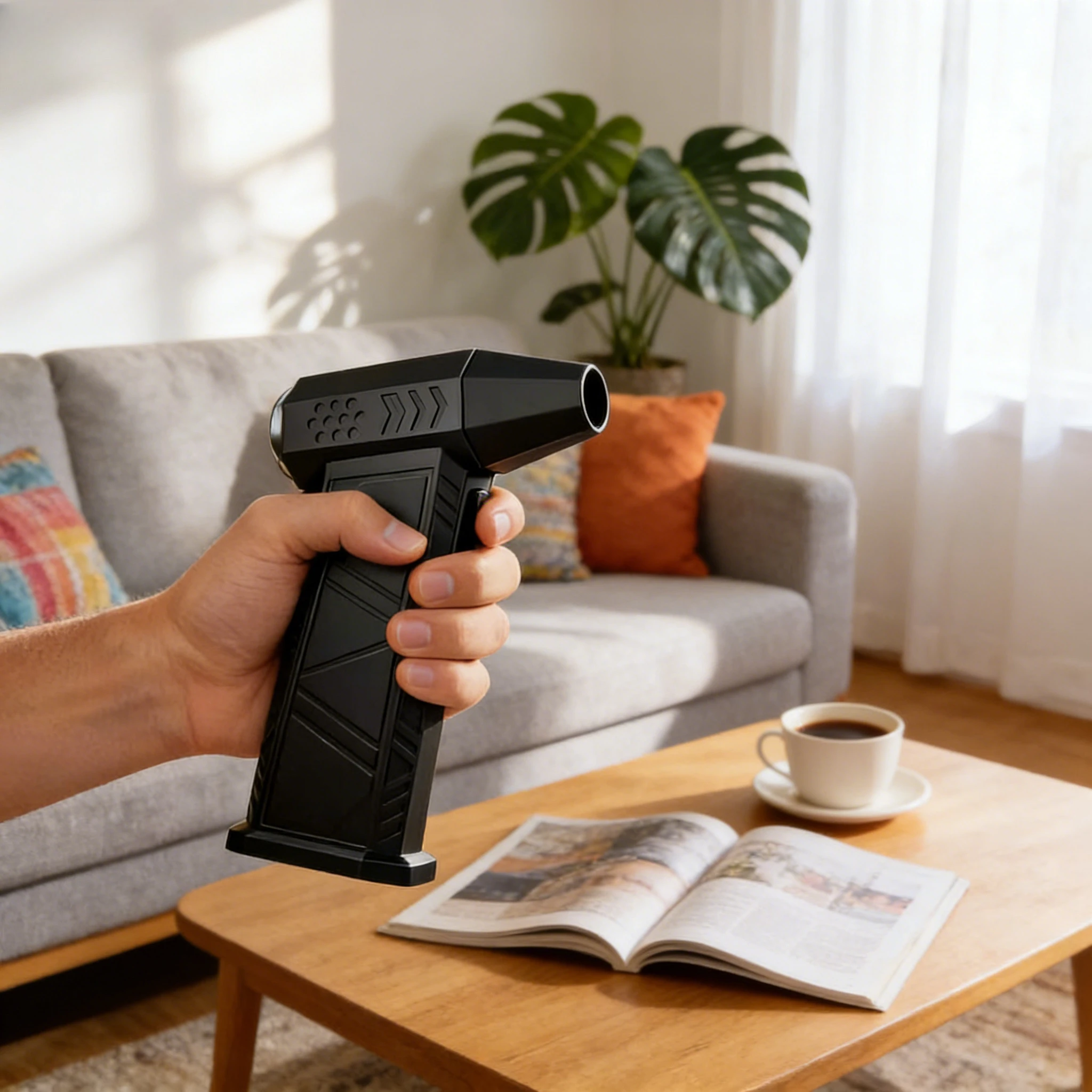 

X9 Turbo Fan Jet 300000RPM Turbo Jet Blower Бесщеточный пылесос Вентилятор для ПК/клавиатуры/дома/автомобиля Очистка воздуходувка