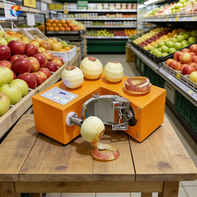 

Small Desktop Kiwi Beets Apple Orange Peeling Machine Electric Fruit Peeler