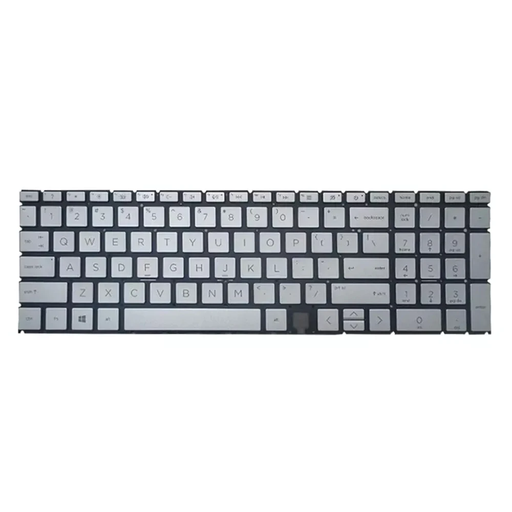 

Laptop Keyboard For HP Envy X360 15-ED0000 15M-ED0000 15T-ED000 V192102AS1 PK132UR3A00 with backlit United States US Silver