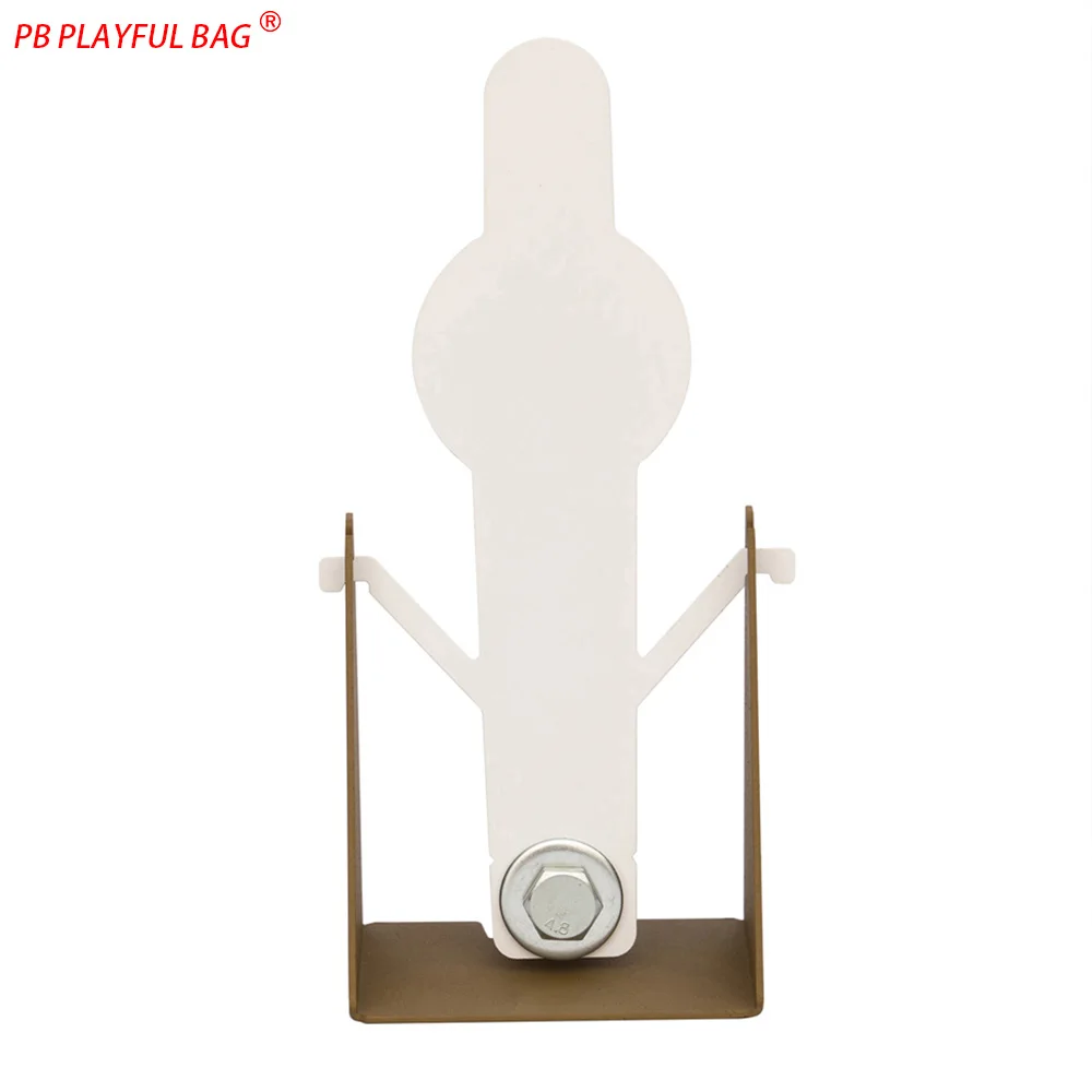Groot metalen doel voor Airsoft BB Schietoefening Tumbler Swing Target Toy Gun Accessoire QJ118