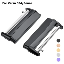 20mm 22mm 1Pair Watch Adapter for Fitbit Versa3 Sense Strap Connector Watch Band Smart Watch Band Adapter Connection Accessories