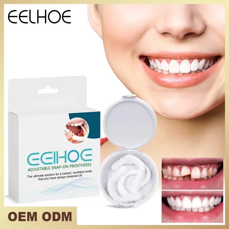 Adjustable Denture Teeth Veneer Whitening Tooth Denture Resin Temporary Teeth Braces Tooth Denture Care Products