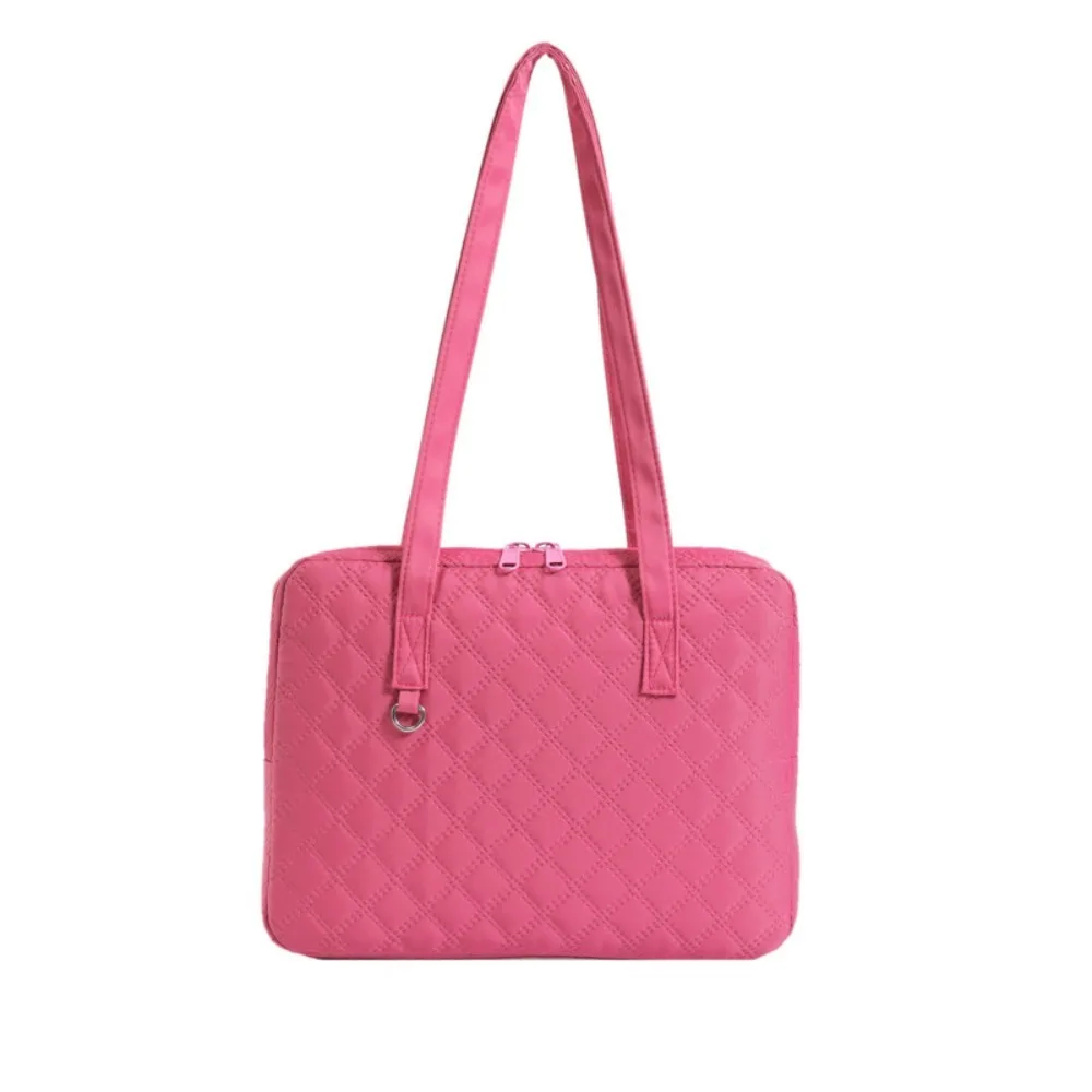 

11/14Inch Laptop Shoulder Bag Simple Solid Handbag Computer Storage Bag Waterproof Shockproof Business Briefcase Bag Office
