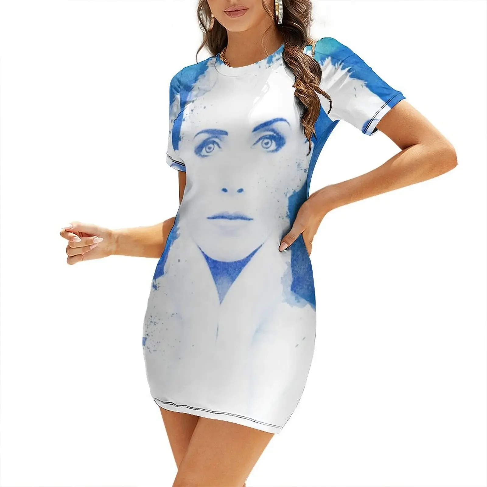 

Annie Short-Sleeved Dress summer dresses womens 2026 summer clothes african dresses for woman luxury dress