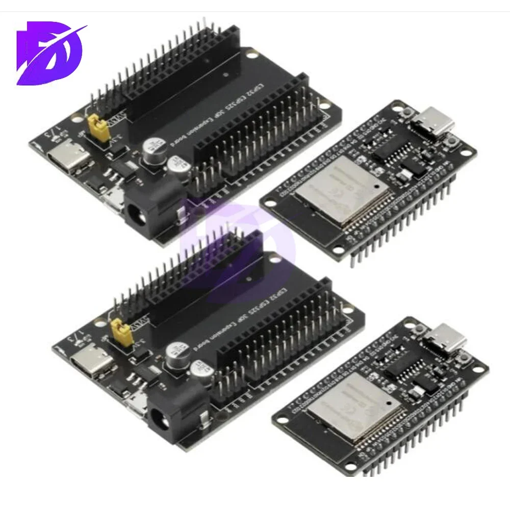 ESP32 Development Board CH340C WiFi+Bluetooth Ultra-Low Power Dual Core ESP32-DevKitC-32 ESP-32 Expansion Board
