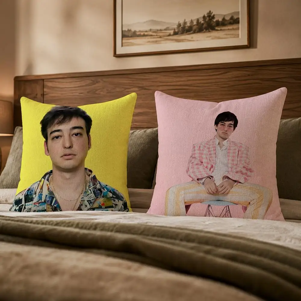 Pop Singer J-JojiS Cushion Cover Ultra Soft Throw Pillow Cover Skin Friendly for Sofa Bed Home Decor Gift