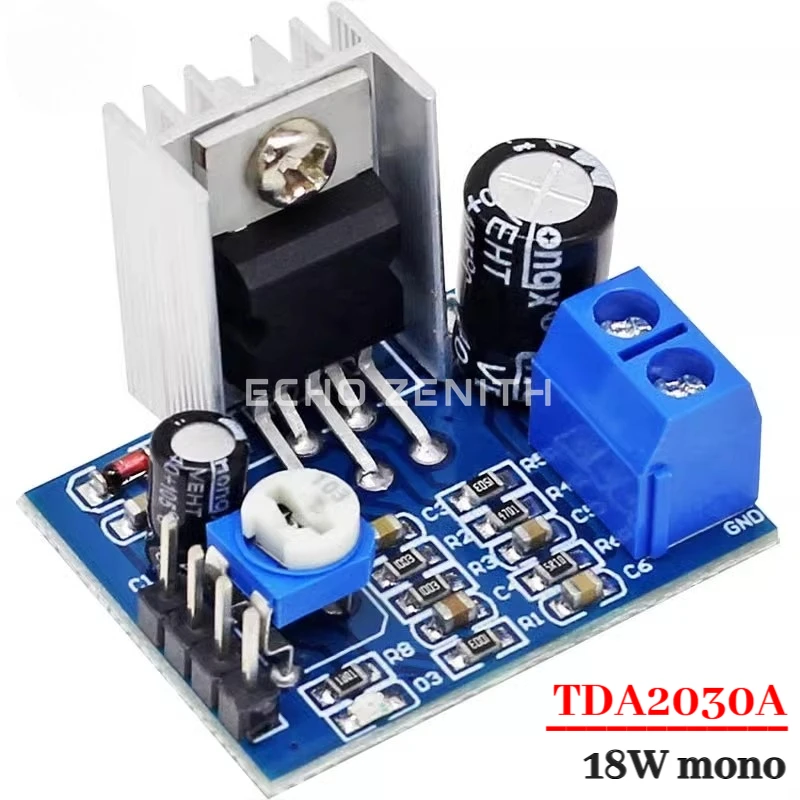 TDA2030 Module Voeding TDA2030 Audio Versterker Board Module TDA2030A 6-12V Enkele DIY Versterker Board