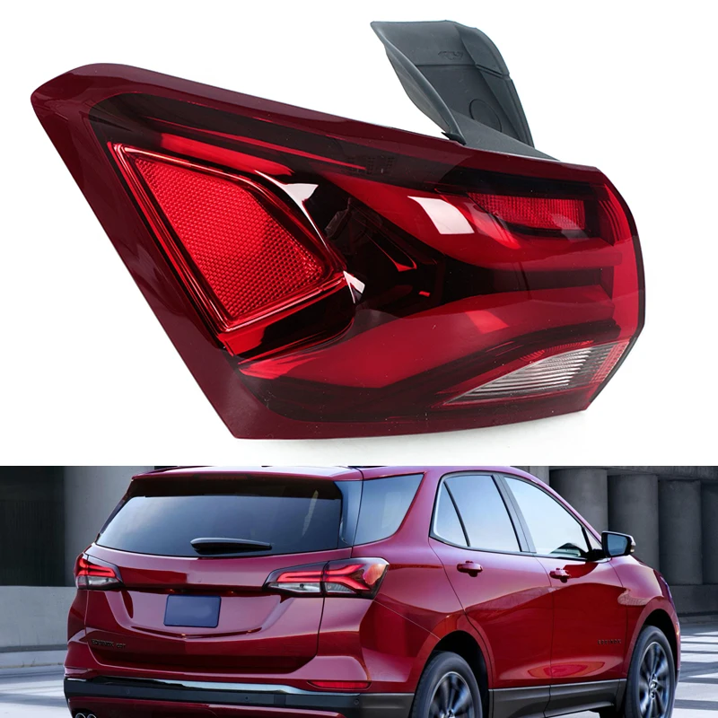 For Chevrolet Equinox 2021 2022 Car Rear LED Tail Lights Turning Signal Stop Lamp Warning Brake Light Taillights Car Accessories