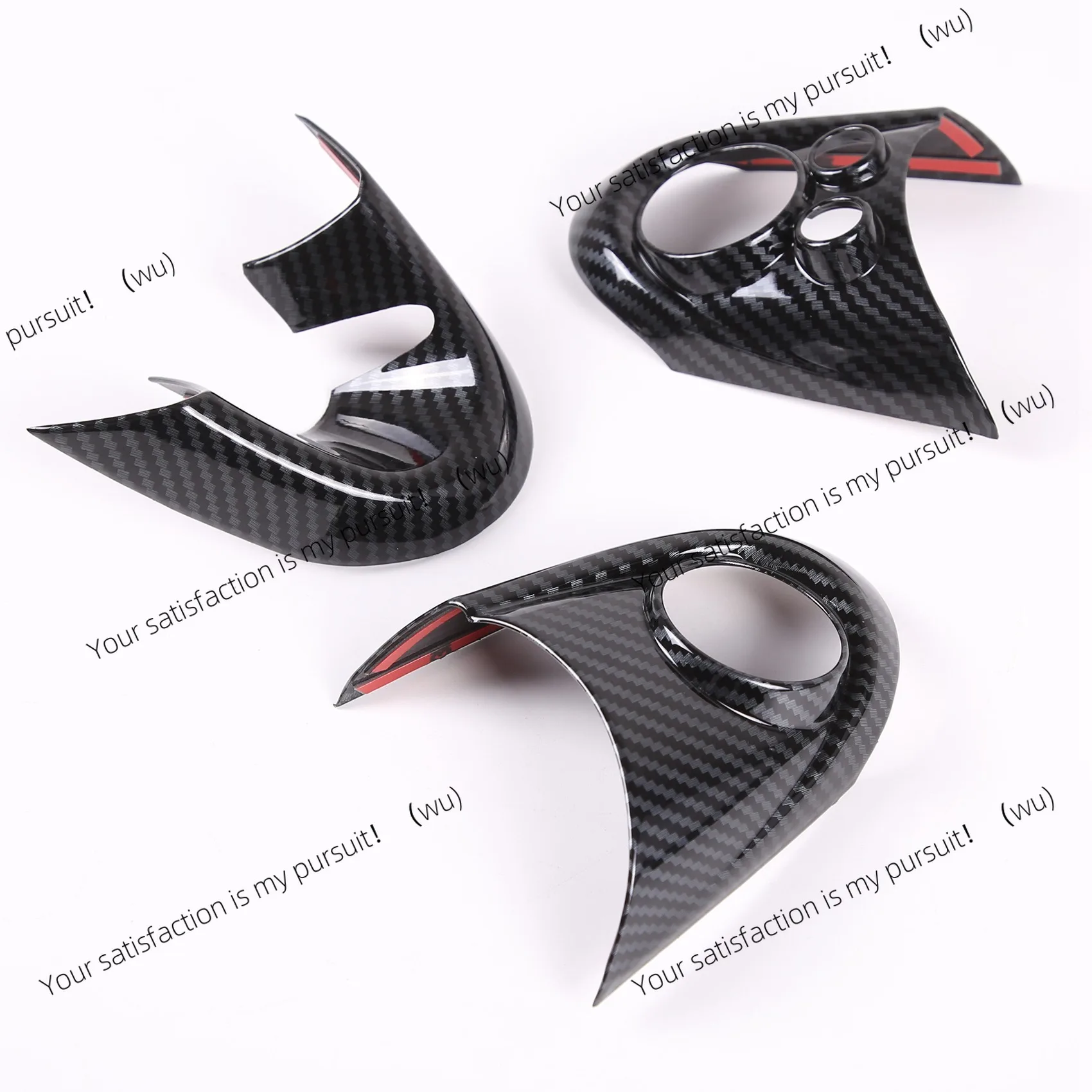 for-BMW MINI Cooper F54 F55 F56 F57 F60 N30R_MA Car Steering Wheel Cover Trim