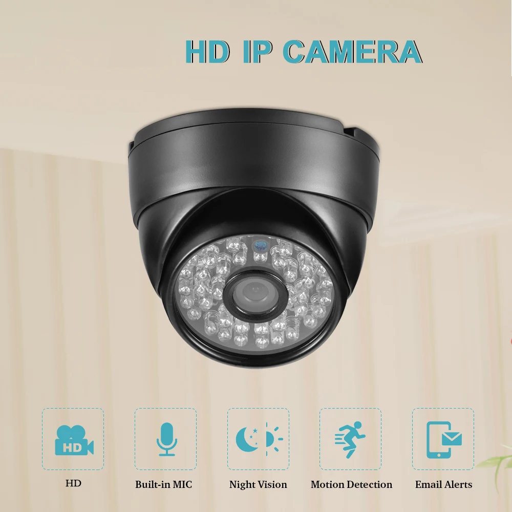 Gadinan H.265 Onvf CCTV White Dome Night Vision 8MP 4K IP Camera IR 48V POE Body Security Camera