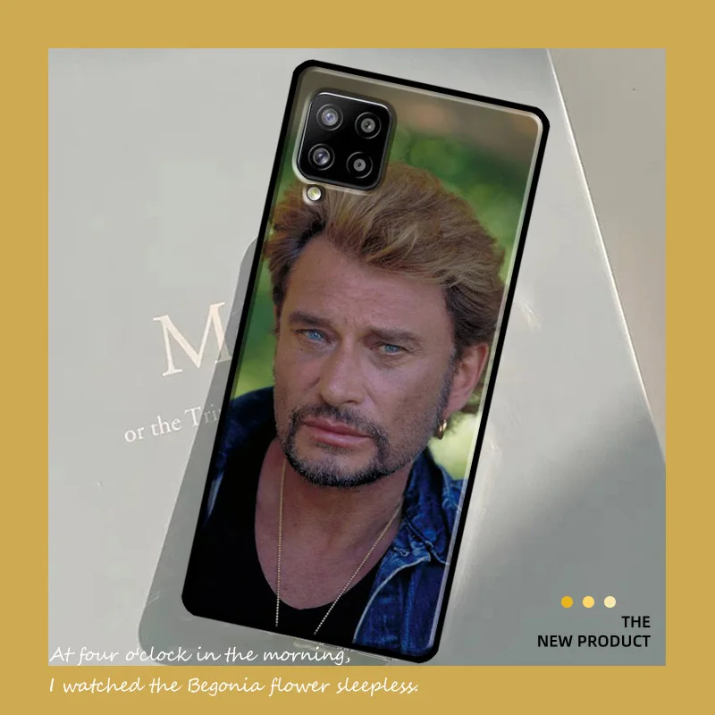 Johnny Hallyday Music Case For Samsung Galaxy A54 A34 A21S A12 A22 A32 A52 A72 A13 A33 A53 A73 A51 A71 A14 Cover