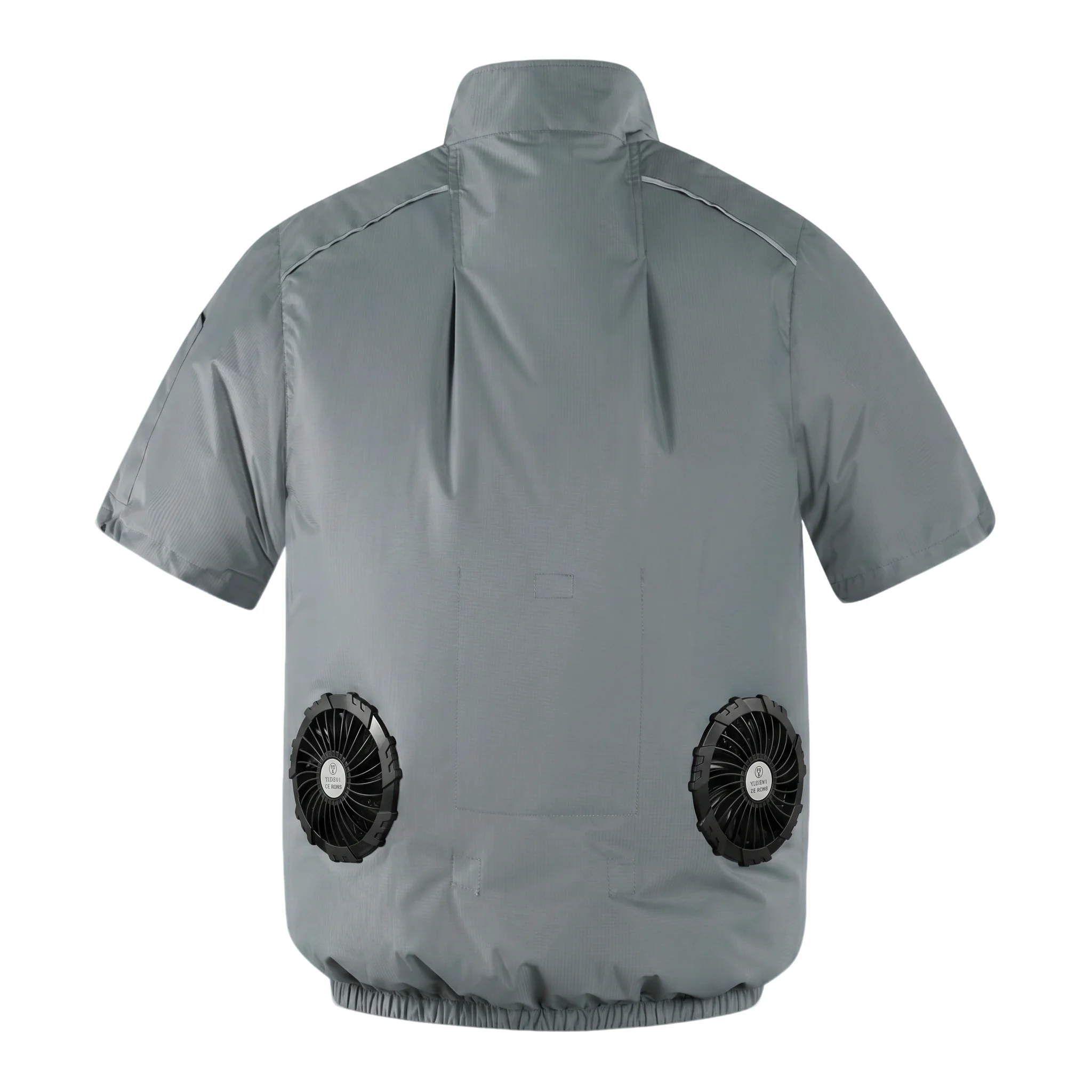 Summer Refrigeration Air Conditioning Clothing Short-sleeved Fan Clothing for Men Women Outdoor Heatstroke Prevention Workwear