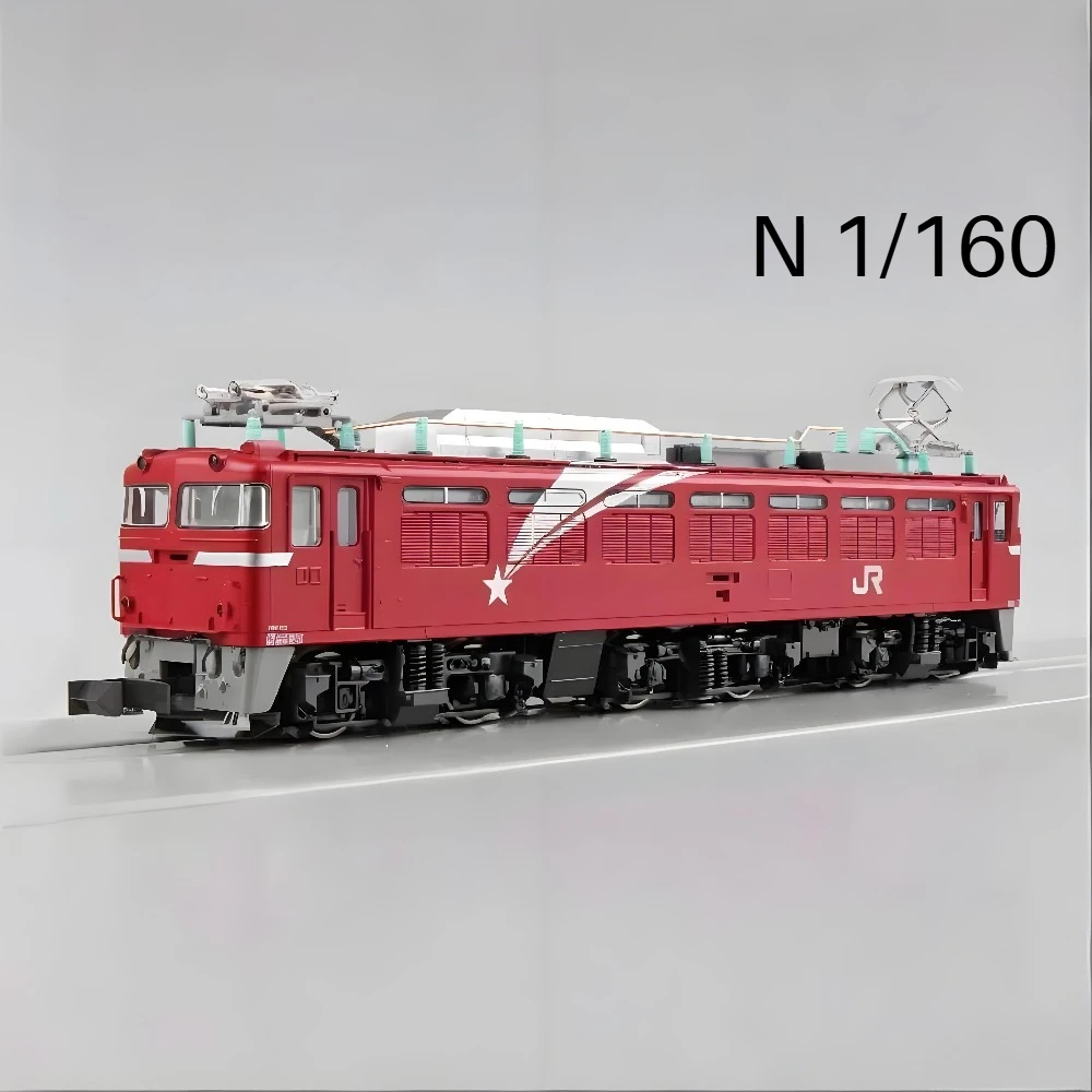 Tren de juguete KATO tipo N 1/160, locomotora eléctrica EF81, color Big Dipper 3066-8, modelo de tren de simulación motorizado, juguete de regalo para niños