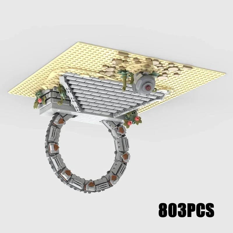 

Popular Star Movie Model Moc Building Bricks Space Stargate Technology Modular Blocks Gifts Christmas Toys DIY Sets Assembly