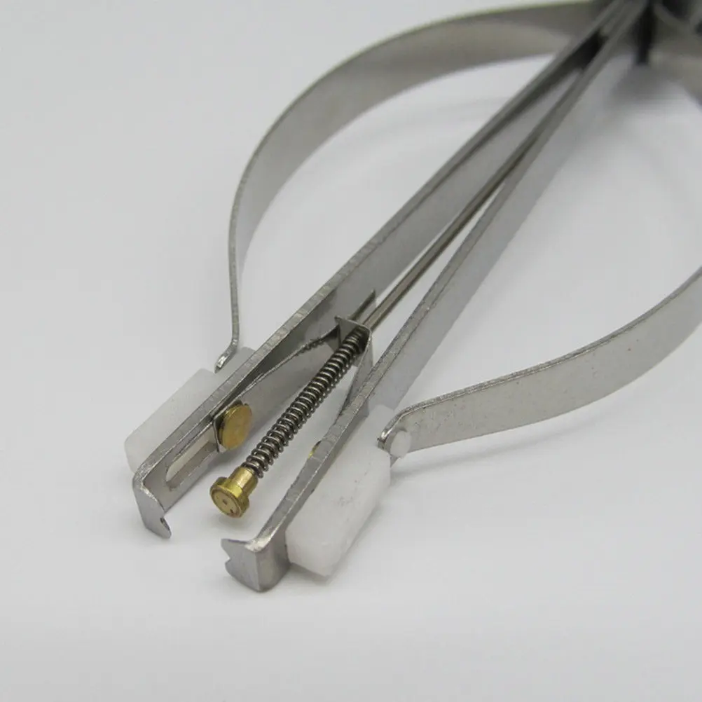 Professional Stretch Pin Clamp for Watch Repair Lightweight Portable Needle Remover with Central Piston Holders and Retractable