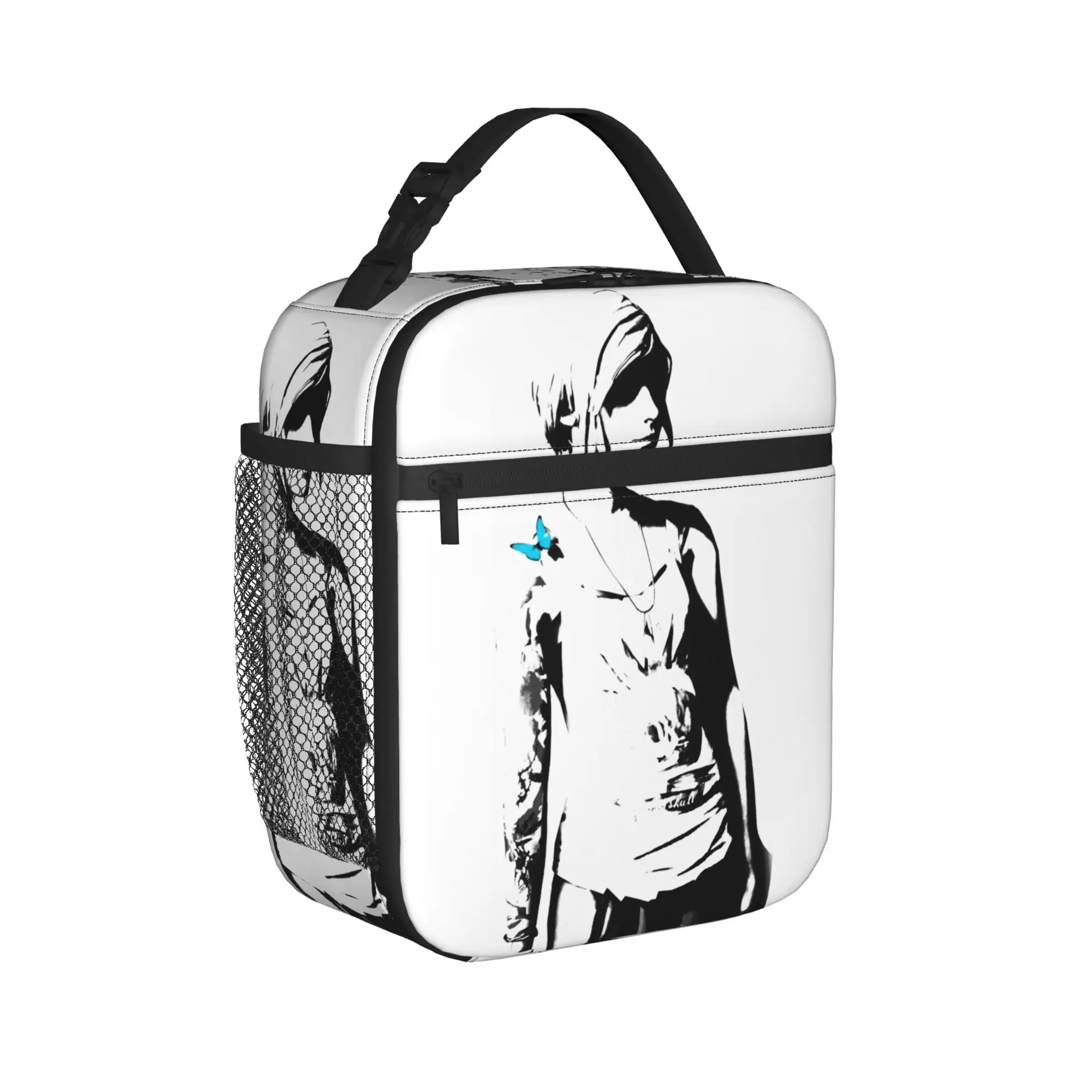 Transparent Life is Strange Insulated Lunch Bag Meal Container Thermal Bag Lunch Box Tote College  Travel Food Handbags