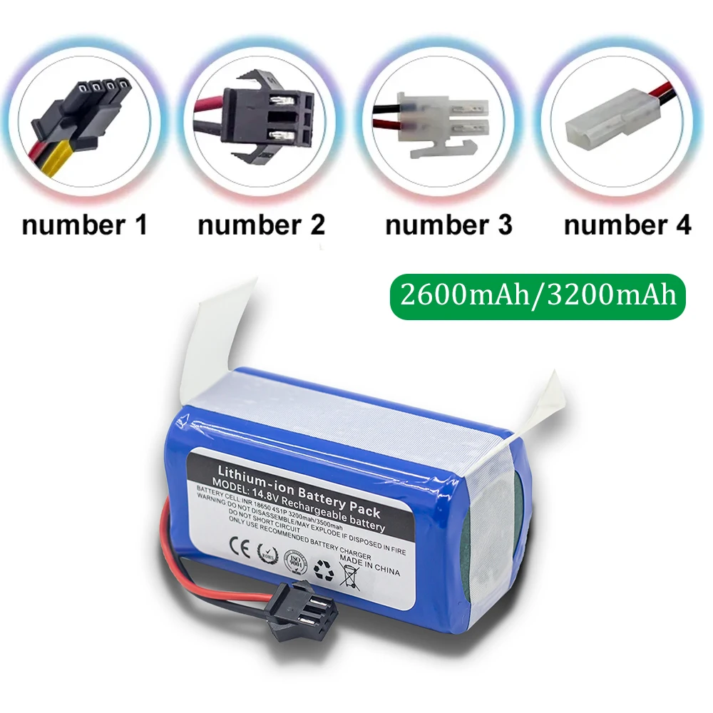 Zamiatający Robot 18650 B4-4S1P-AAF-4 do kompatybilnego letniego SRV Eufy Ecovacs Lefant eufy ILIFE XIAOMI MIJIA Panasonic FLYCO