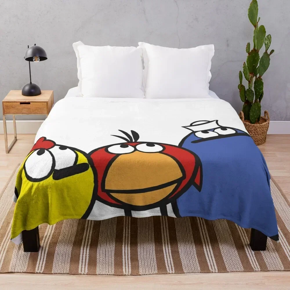 

Peep and the Big Wide World Throw Blanket Cute Plaid Warm Blankets