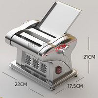 Electric Noodle Maker Automatic Dumpling Wrapper Press Machine Dough Mixer Spaghetti Pasta Making Vegetable Noodles Cutter