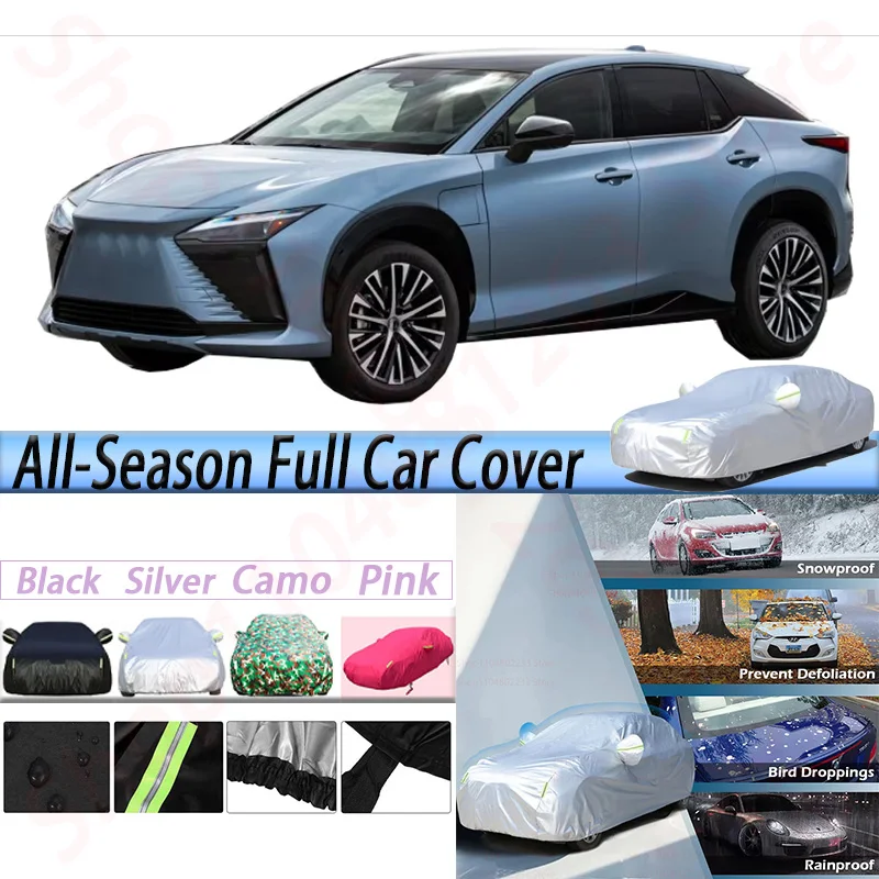 

Full Waterproof Car Covers For Lexus RZ 300e 450e 2022-2025 Anti-UV Sun Rain Snow Prevent SUV Cover Wind Dust Proof