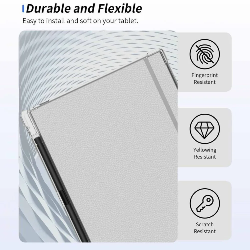 

Premium Clear 10.3" Airbag Tablet Case Pen Slot Scratch-Proof Protective Cover Anti-fall TPU Back Shell for BOOX Note X5/X5S