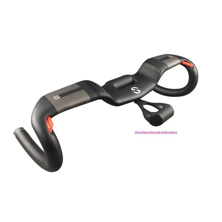 new full carbon fiber road bike handlebar bent bar bicycle handlebar with cable holder31.8*400/420/440mm bike parts