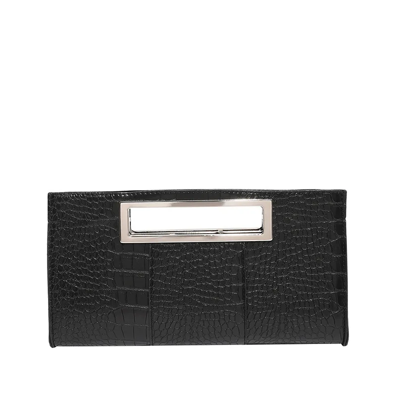 

New Korean women clutch bag fashion large-capacity handbag ladies hand-held bag small crocodile pattern bag