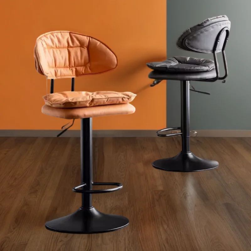 Taburetes altos de plástico para el desayuno, sillas nórdicas de diseño Tabouret, baratas, para jugadores, cocina