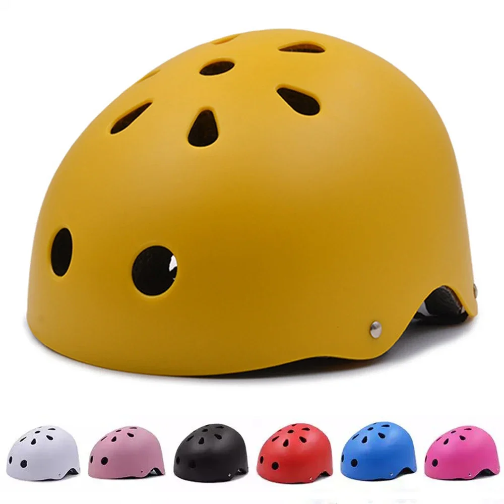 Capacetes de skate para crianças e adultos, esportes ao ar livre, esqui, ciclismo, patinação, escalada, capacetes de proteção de segurança