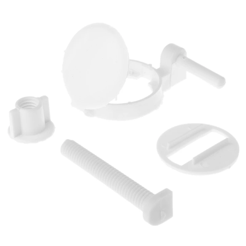 2pcs Plastic Toilet for Seat Screws Fixings Fit Toilet Seats Hinges Repair Tools Drop Shipping